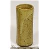 Image 1 : 15) JANO LETTS SIGNED CERAMIC VASE, 6"X3".