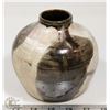 Image 3 : 46) TWO TONED GLAZED POT, SIGNED MH PROVOST