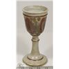 Image 3 : 7) CERAMIC CUP SIGNED WW, 7"X3.5".