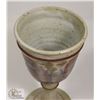 Image 4 : 7) CERAMIC CUP SIGNED WW, 7"X3.5".