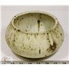 Image 3 : 79) JANO LETTS CERAMIC POT SIGNED WHITE GLAZE