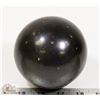 Image 1 : 64) MARY BORGSTROM SIGNED BLACK SPHERE 4" DIAMETER