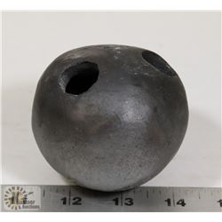 53) MARY BORGSTROM SMALL SPHERE WITH HOLES