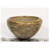 Image 2 : 61) MARY BORGSTROM SIGNED STONE POLISHED GLAZED