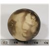 Image 2 : 87) MARY BORGSTROM SPHERE MULTI TONE GLAZE SIGNED