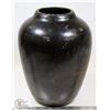 Image 1 : 58) MARY BORGSTROM BLACK POT, SIGNED,