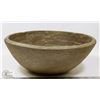 Image 2 : 31) JANO LETTS LARGE CERAMIC BOWL, BROWN GLAZE,