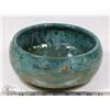 Image 1 : 34) MARY BORGSTROM HEAVY GREEN GLAZE POT SIGNED &