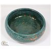 Image 3 : 34) MARY BORGSTROM HEAVY GREEN GLAZE POT SIGNED &