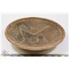 Image 1 : 85) CLAY STAR BOWL UNSIGNED FROM MARY BORGSTROM'S