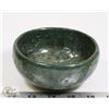 Image 1 : 21) GLAZED GREEN BOWL ATTRIBUTED TO MARY BORGSTROM