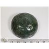 Image 4 : 21) GLAZED GREEN BOWL ATTRIBUTED TO MARY BORGSTROM