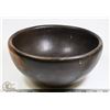 Image 1 : 84) MARY BORGSTROM BROWN BOWL STONE POLISHED
