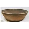 Image 3 : 89) JANO LETTS LARGE CERAMIC POT, 16"X5".