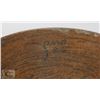 Image 4 : 89) JANO LETTS LARGE CERAMIC POT, 16"X5".