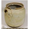 Image 2 : 43) ANCIENT STYLE VASE SIGNED SANTOS LARGE CHIP IN