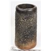 Image 1 : 10) MARY BORGSTROM POT SIGNED 1970, INFUSED GLASS,