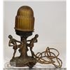 Image 2 : 92) ART NOUVEAU FIGURAL LAMP FROM MARY BORGSTROM'S