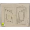 Image 2 : 123) MARY BORGSTROM TRI-ANGLE POT DESIGN DOUBLE
