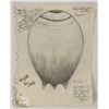 Image 1 : 121) MARY BORGSTROM POT DESIGN WITH NOTATIONS.