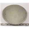 Image 1 : UNGLAZED CLAY BOWL, UNSIGNED, UNKNOWN ARTIST