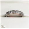 Image 1 : CHANNEL SET CANADIAN DIAMOND WEDDING BAND