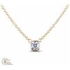 Image 1 : CUSHION CUT CANADIAN DIAMOND NECKLACE