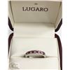 Image 1 : RUBY & DIAMOND ANNIVERSARY BAND
