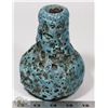 Image 1 : 52) BLUE VOLCANO JAR ATTRIBUTED TO MARY BORGSTROM