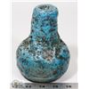 Image 2 : 52) BLUE VOLCANO JAR ATTRIBUTED TO MARY BORGSTROM