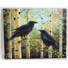 Image 1 : JAMES WEDZIN RAVEN CANVAS ART WORK 2014