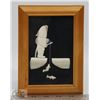 Image 1 : PICTURE MADE OF CARVED BONE