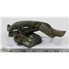 Image 1 : SOAPSTONE INUIT BABY NARWHAL CARVING