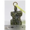 Image 1 : SOAPSTONE INUIT INUKSUK PENDANT CARVING
