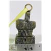 Image 2 : SOAPSTONE INUIT INUKSUK PENDANT CARVING