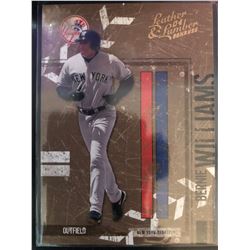 2004 Donruss Leather And Lumber Bernie Williams