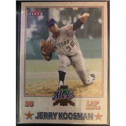 2002 Fleer All-Amazin Team Jerry Koosman Card 11 Of 20