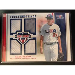 2017 Panini USA Alex Faedo Jersey Stars & Stripes