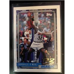 1992-93 Topps Rookie Shaquille O'Neal Card #362