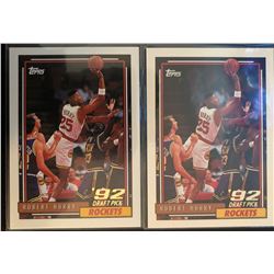 1992-93 Topps Rookies X 2 Robert Horry Card #308