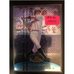 1999 Topps Finest Team Finest Blue Chipper Jones #TF17