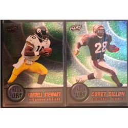 1998 Pacific Dynagon Turf Corey Dillon #1, And Kordell