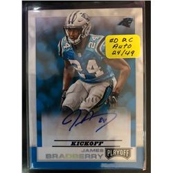 2016 Panini Playoff Rookie Signatures James Bradberry