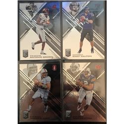 2017 Panini Elite Draft Picks 4 Card Lot Andrew Luck #7,