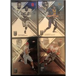 2017 Panini Elite Draft Picks 4 Card Lot Ezekiel Elliot #37,