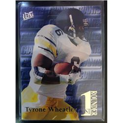 1995 Fleer Ultra 1st Rounder Tyrone Wheatley #20 of 20