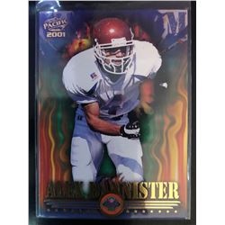 2001 Pacific War Room Rookies Alex Bannister Card #1