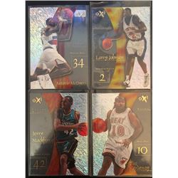 1997-98 EX2001 4 Card Lot Tim Hardaway #54, Jerry