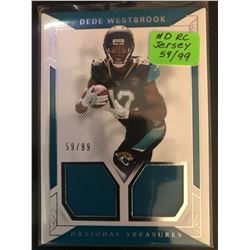 2017 Panini National Treasures Rookie Dede Westbrook