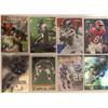 Image 1 : 8 Football Inserts Keyshawn Johnson, Chuck Bednarik,
